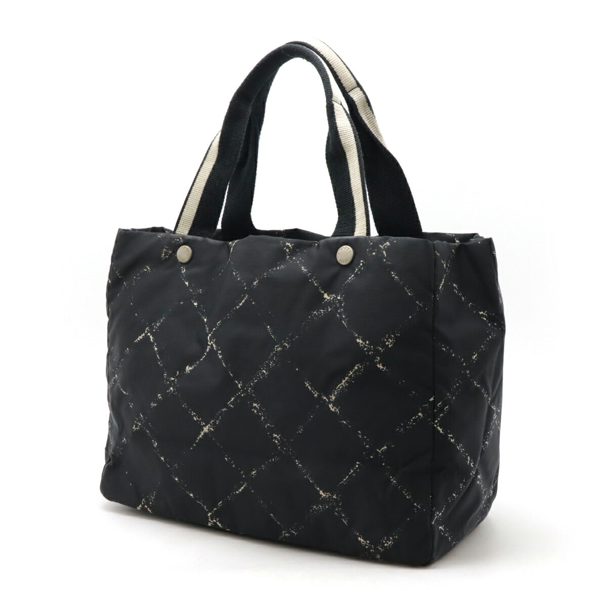 Chanel Nylon Travel Line 2way bag Black/Red