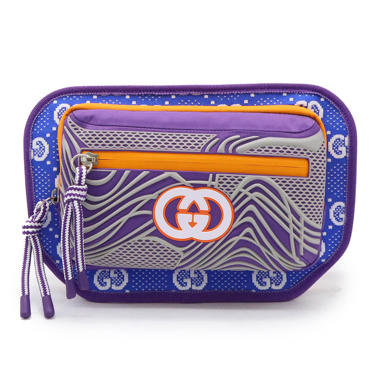 Gucci Jersey Rubber Belt Bag Nylon Accessory