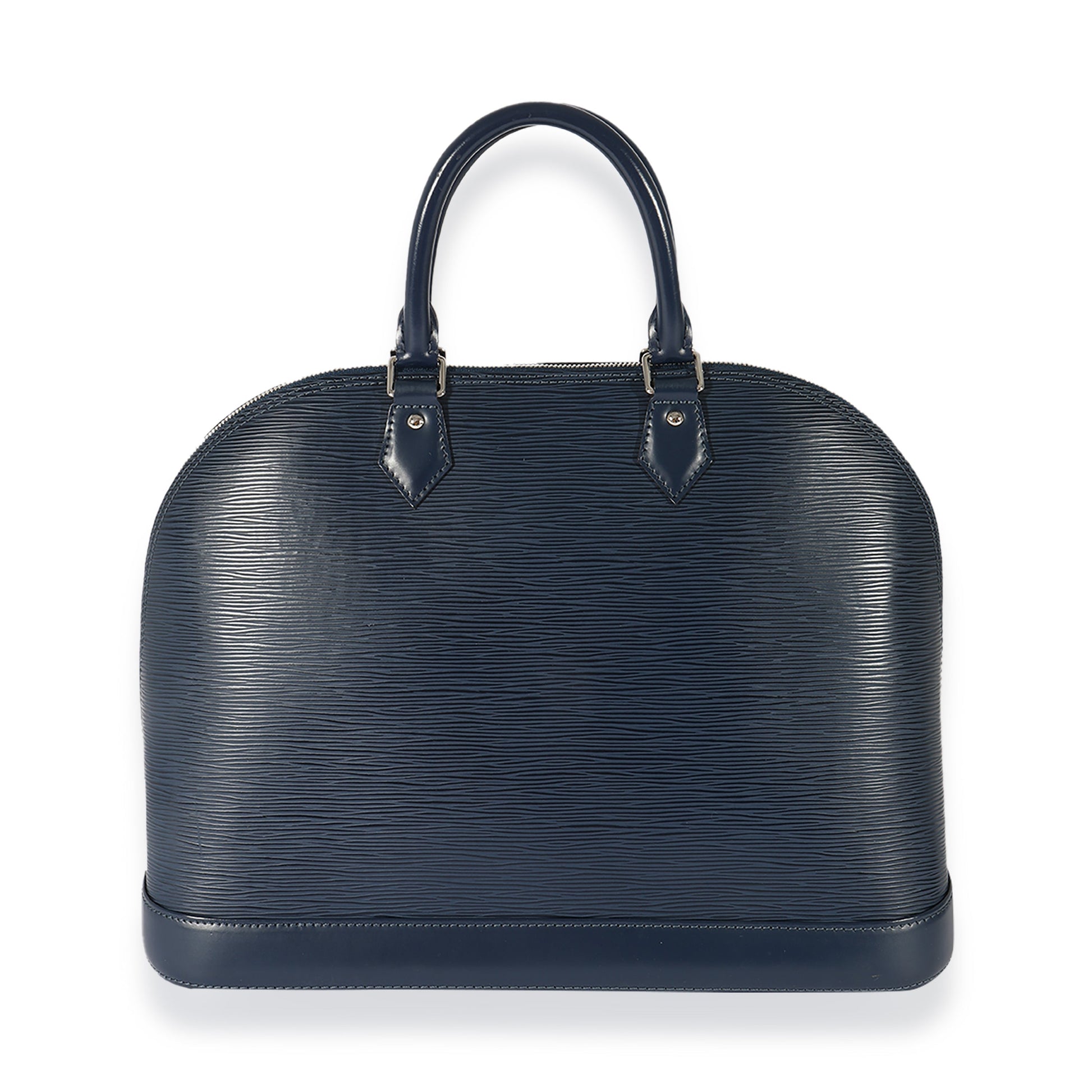 Louis Vuitton Indigo Epi Alma GM Handbag
