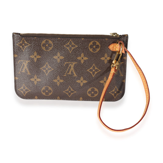 Louis Vuitton Neverfull Pochette Monogram Canvas Tote Bag Neverfull Pochette