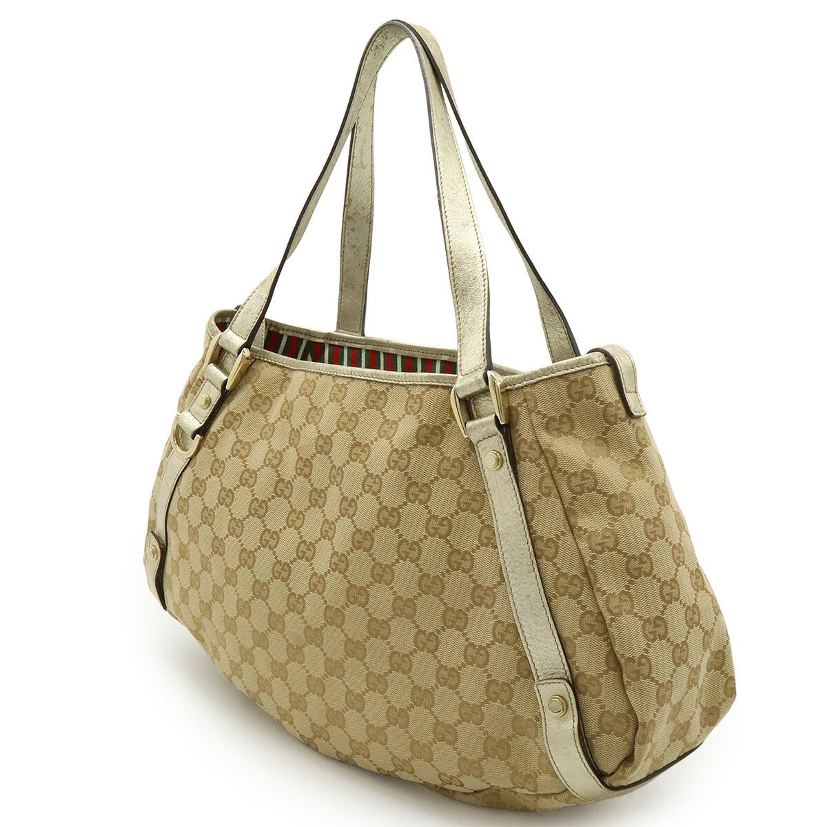Gucci Abbey 2Way Shoulder Bag Canvas