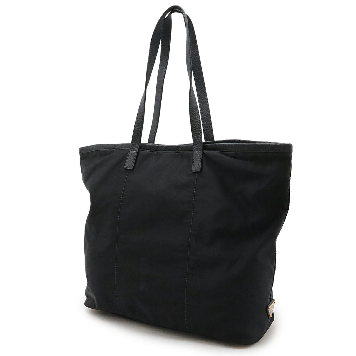 Prada Jacquard 2Way Bag Leather Nylon Logo Travel Bag Leather 2Way Bag