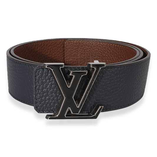 Louis Vuitton Tilt 44 90 Monogram Leather Black Belt