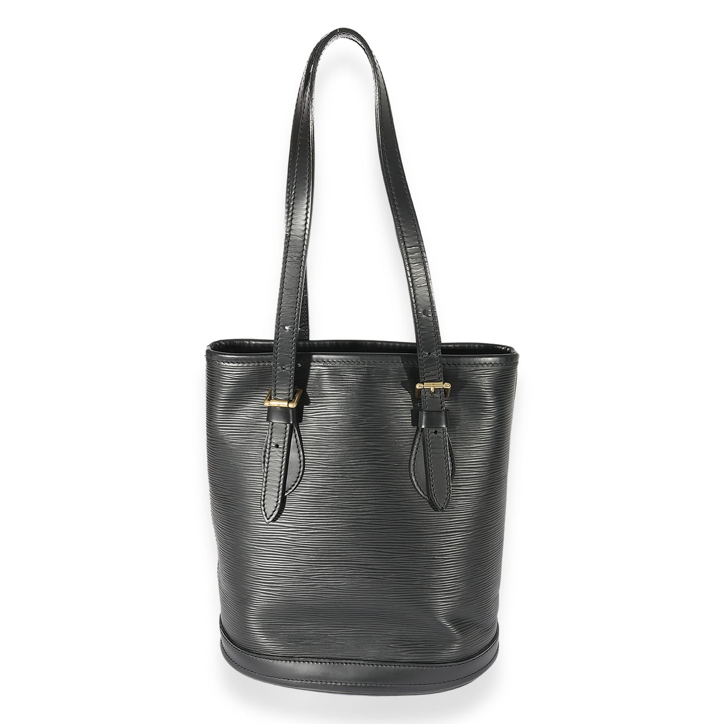 Louis Vuitton Epi Petit Leather Black Bucket Bag