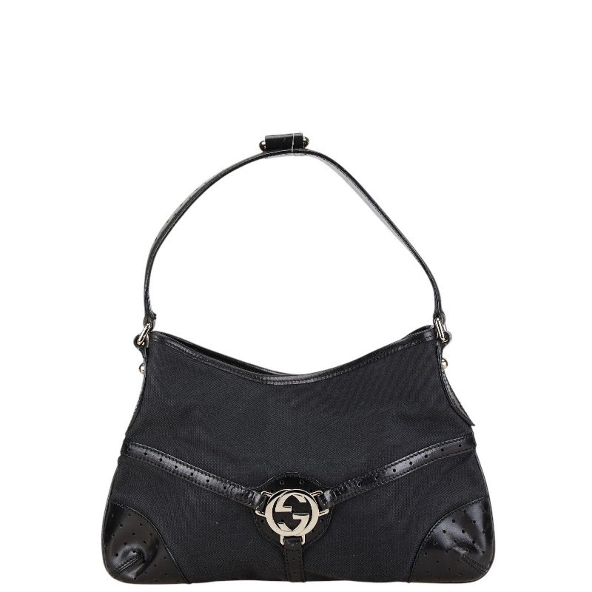Gucci Interlocking Handbag Travel Bag G 164