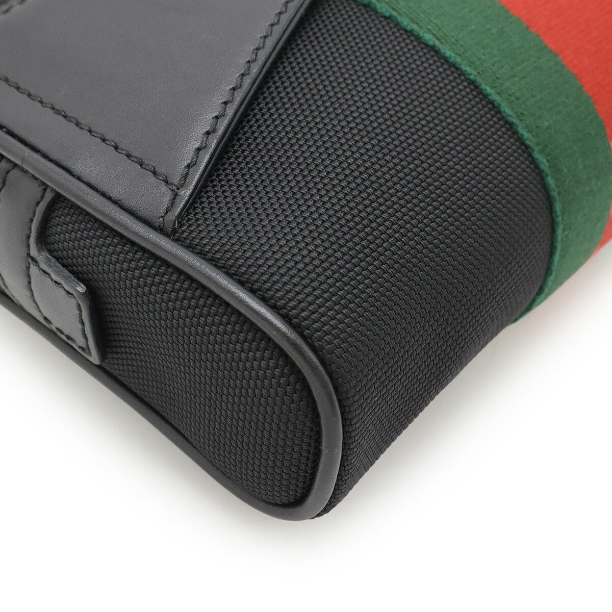 Gucci Sheline Line Waist Bag Canvas Nylon Travel Bag