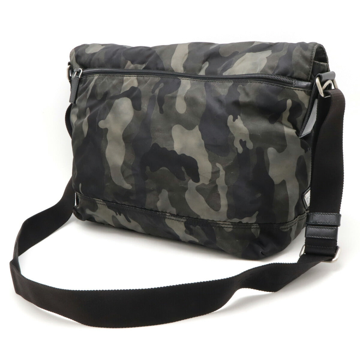 Prada Tessuto Camouflage Messenger Bag
