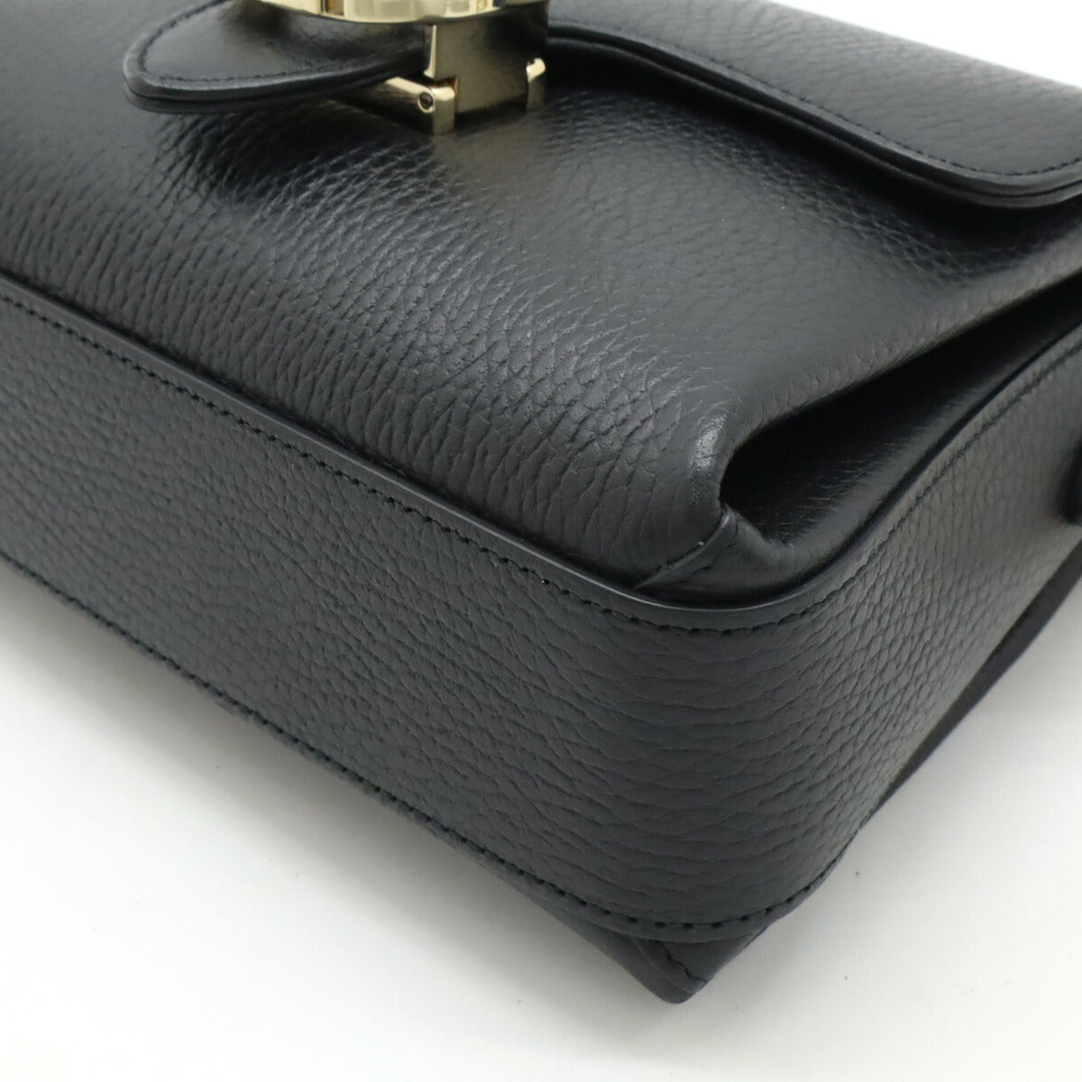 Gucci Interlocking 2Way Shoulder Bag Leather