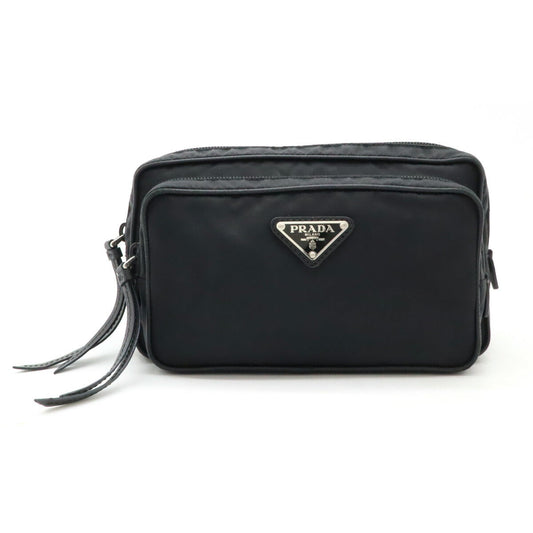 Prada 1Bl010 Waist Bag Nylon Travel Bag