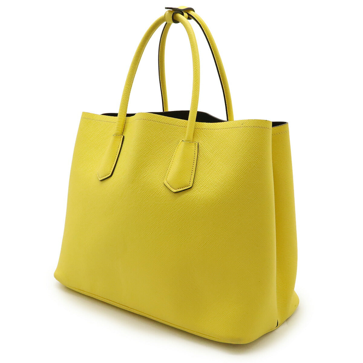 Prada 2Way Handbag Leather Saffiano Travel Bag