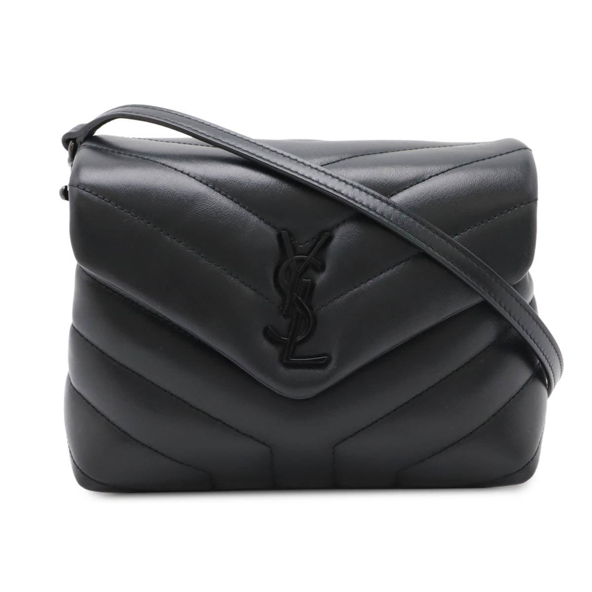 YSL Saint Laurent Loulou 2Way Bag Leather Travel Bag