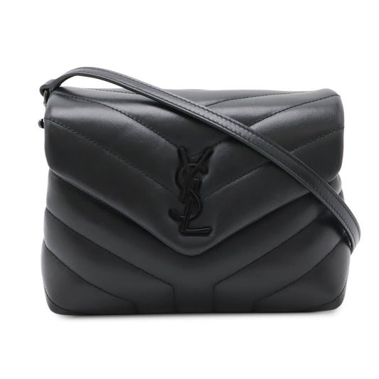 YSL Saint Laurent Loulou 2Way Bag Leather Travel Bag
