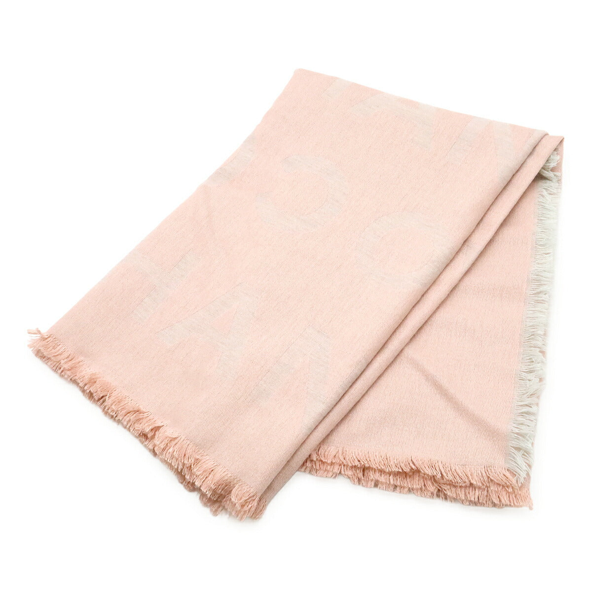 Chanel Logo Silk Cashmere Stole Apparel