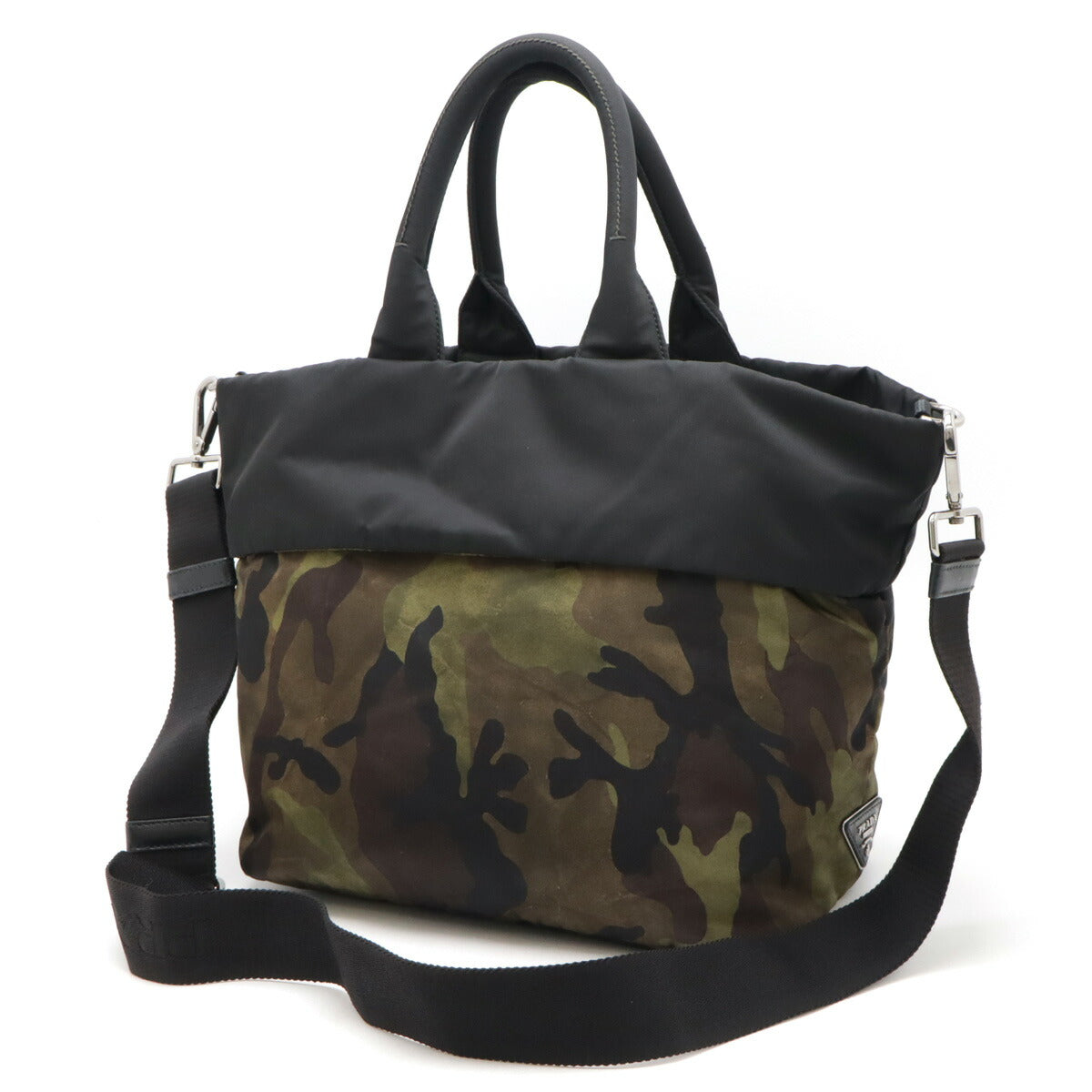 Prada 2Way Bag Nylon Travel Bag Nylon 2Way Bag