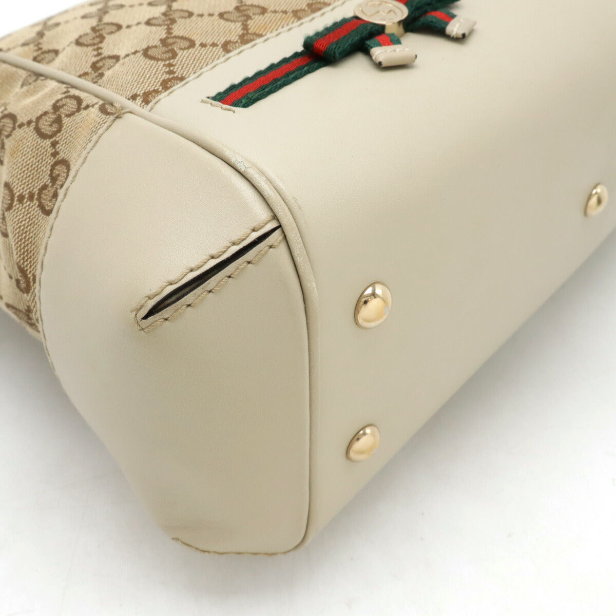 Gucci 2Way Handbag Canvas Travel Bag Handbag 3