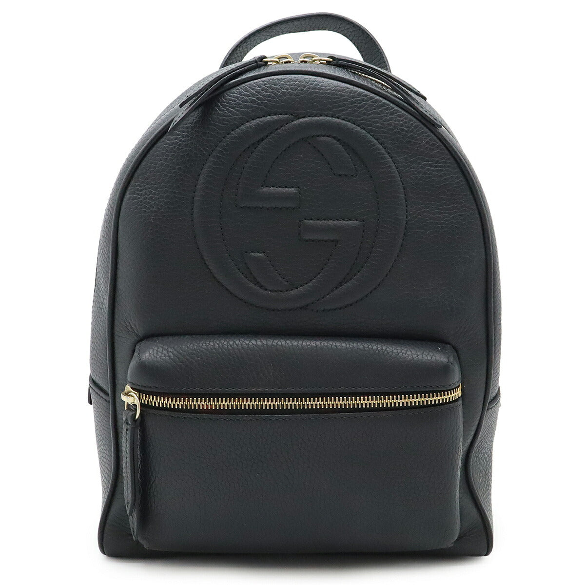 Gucci Soho Interlocking Backpack Leather