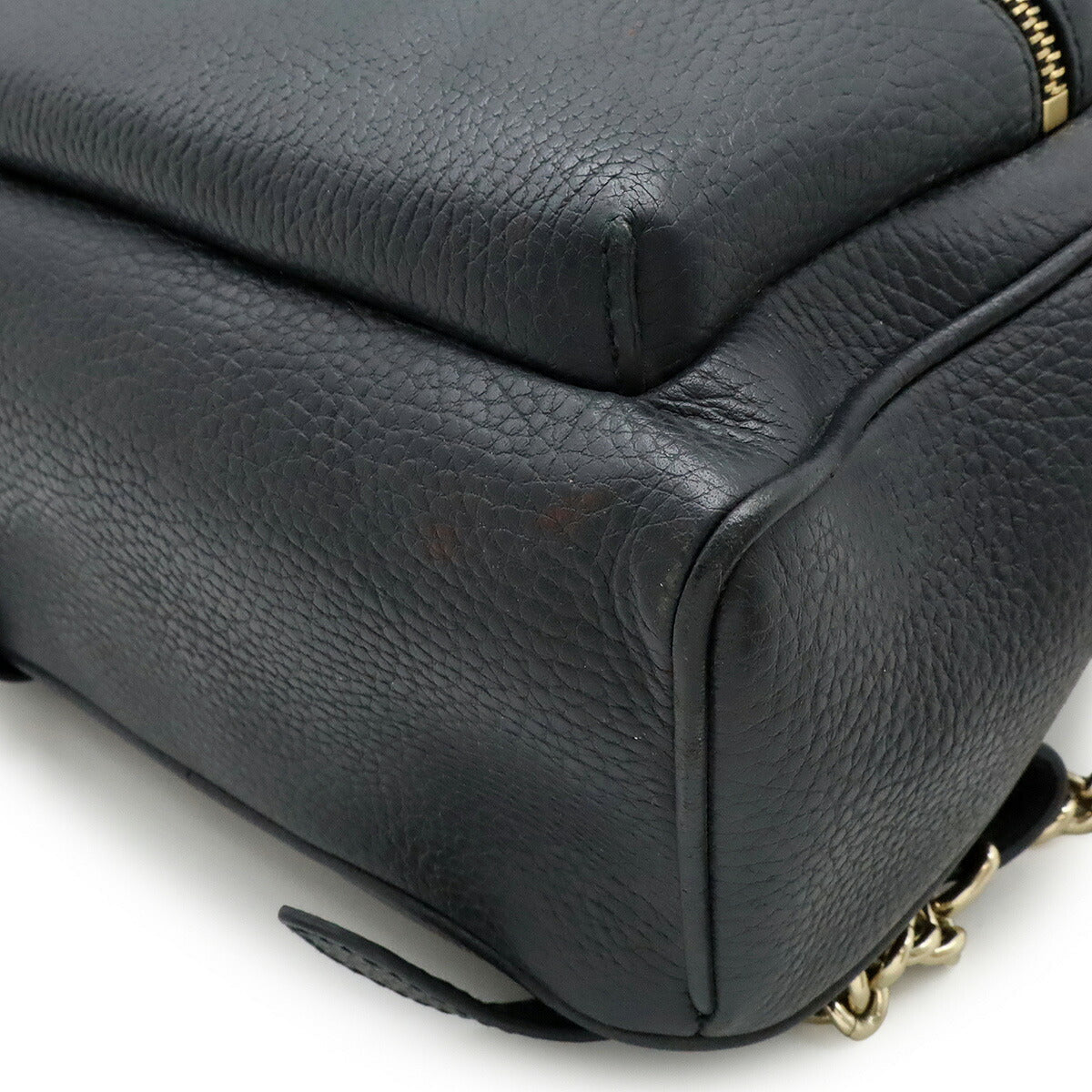 Gucci Soho Interlocking Backpack Leather