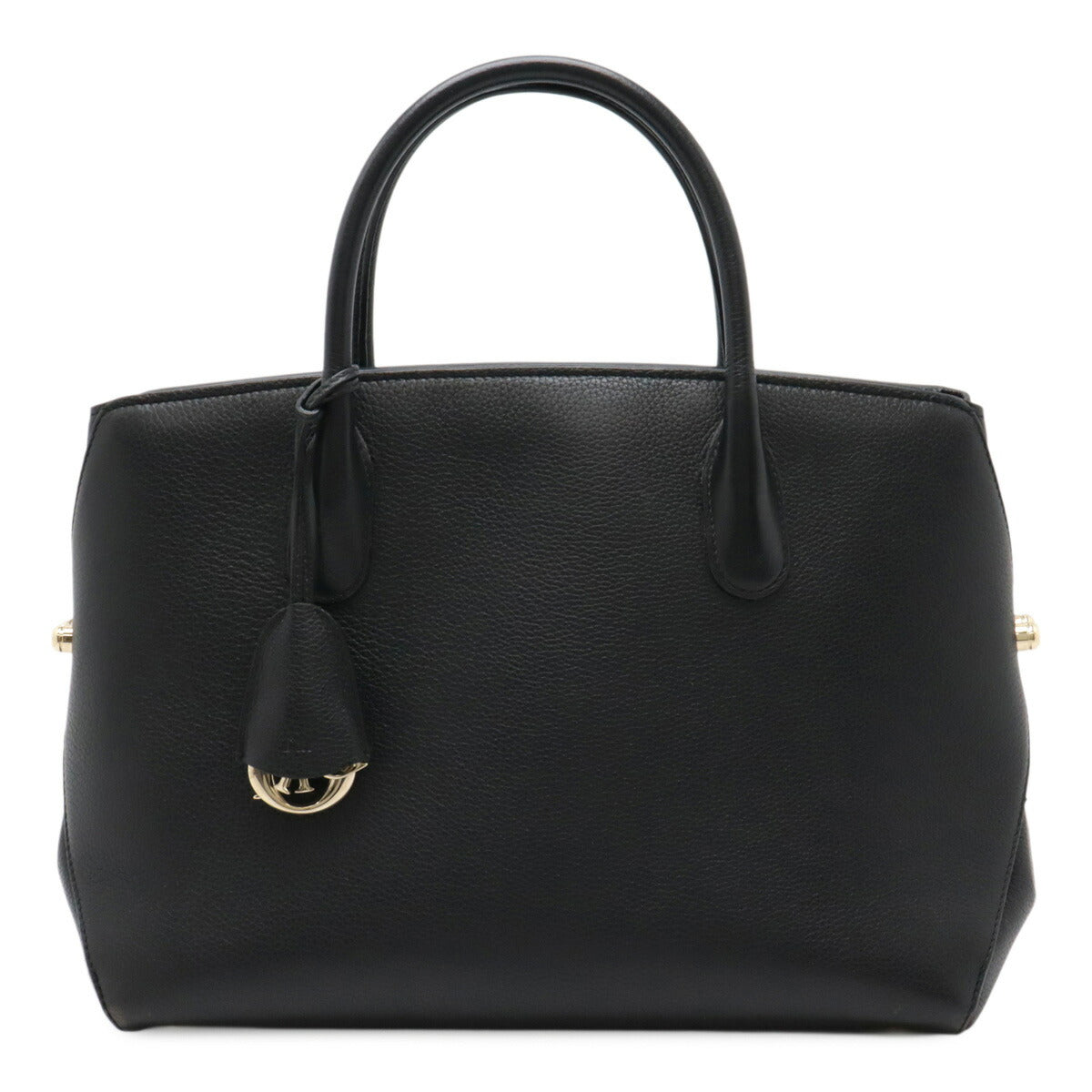 Dior Christian Open Bar Handbag Leather Travel Bag