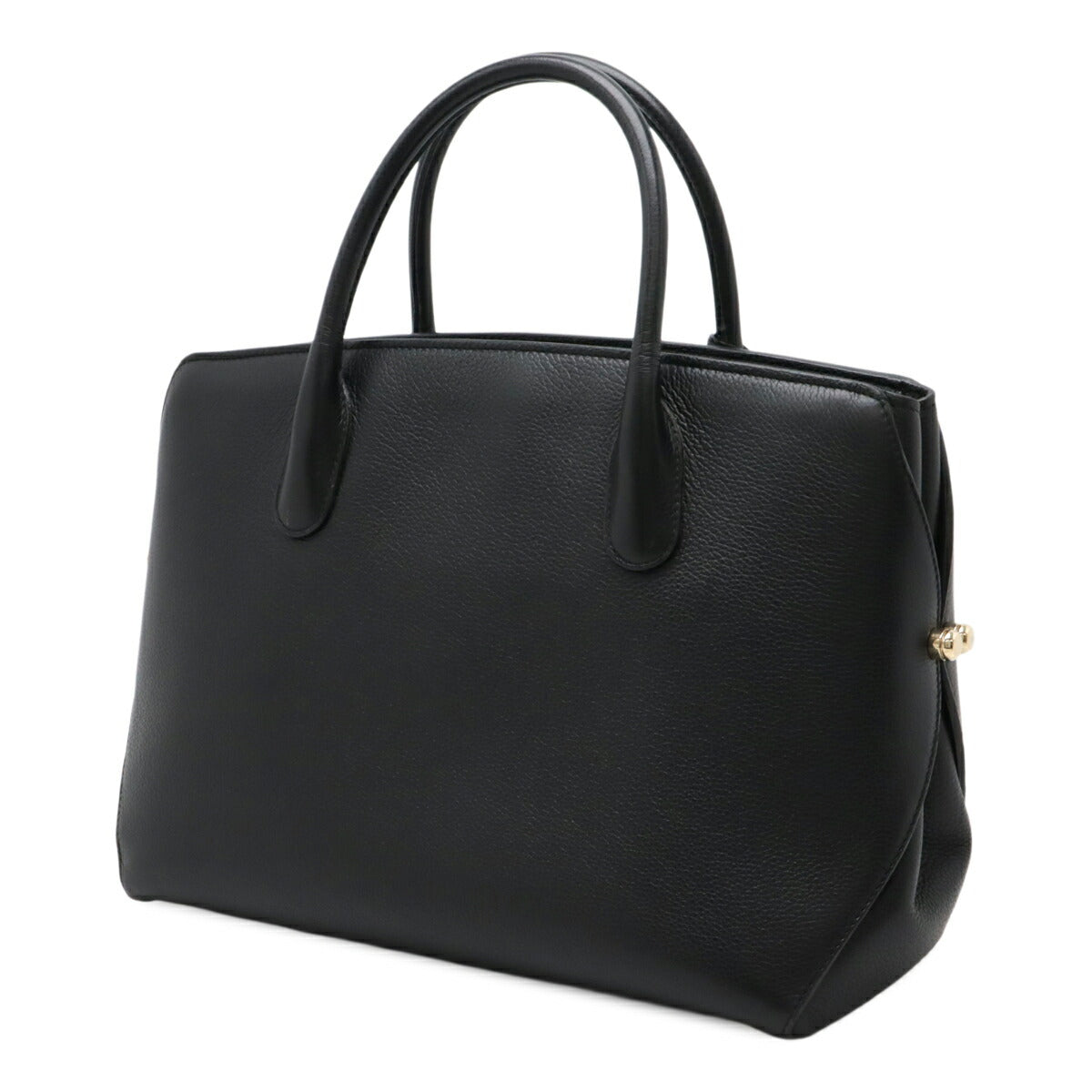 Dior Christian Open Bar Handbag Leather Travel Bag