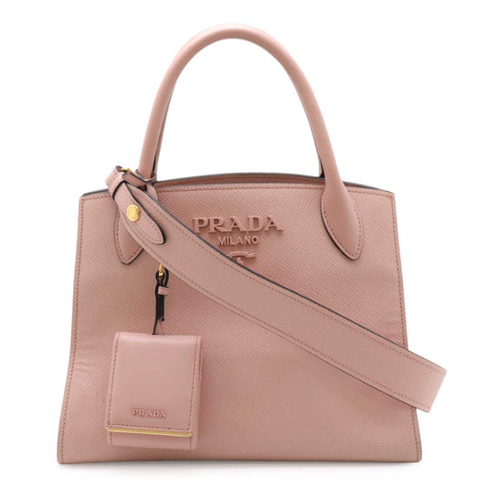 Prada Monochrome 2Way Bag Saffiano Travel Bag 2Way Bag 1