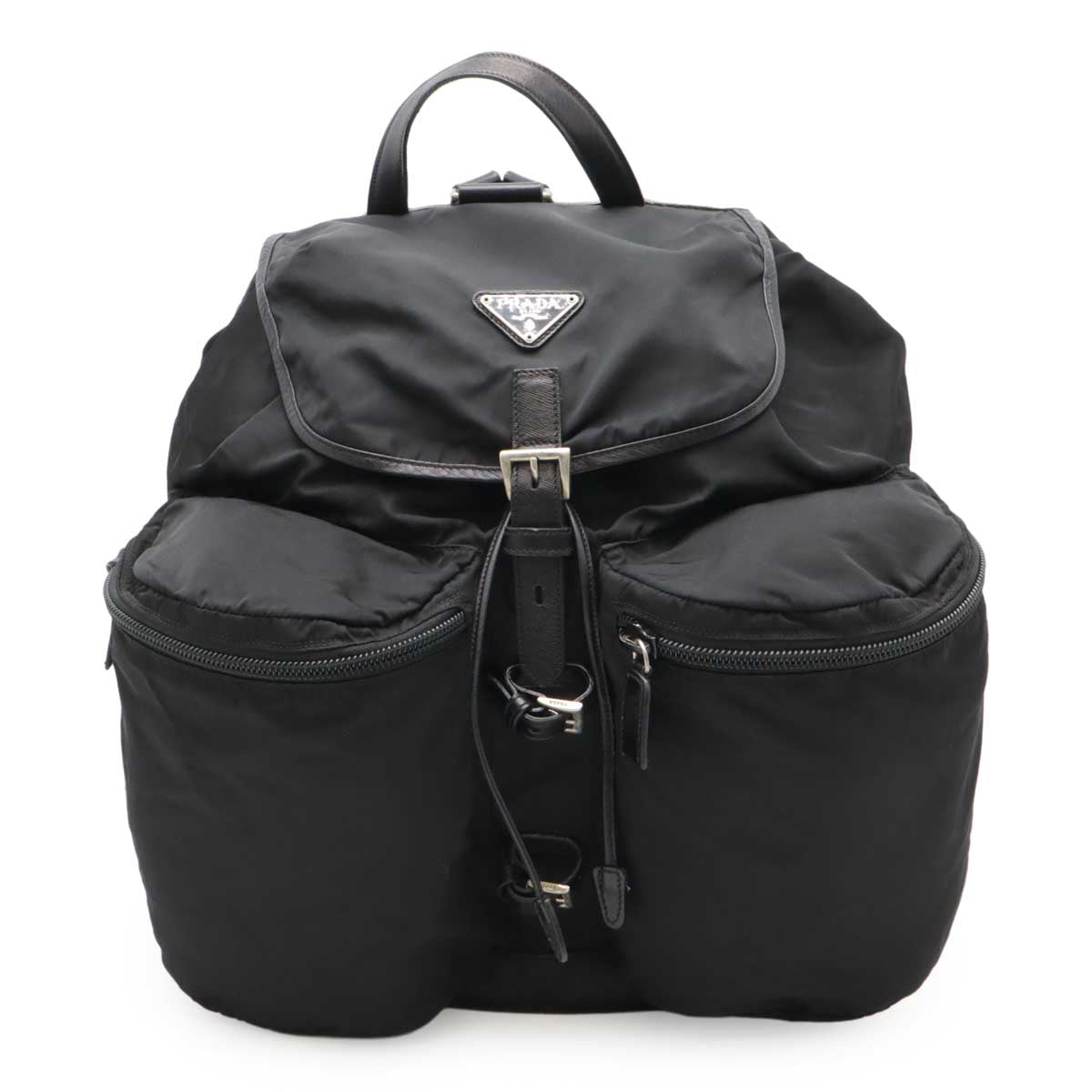 Prada Triangle Backpack Nylon Logo