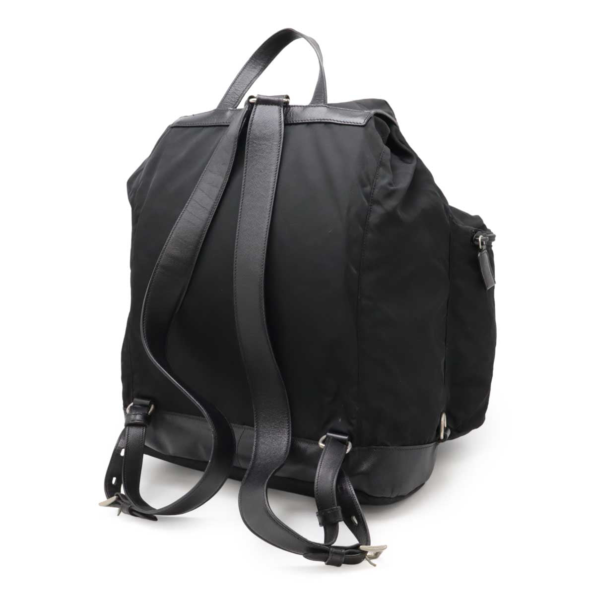 Prada Triangle Backpack Nylon Logo