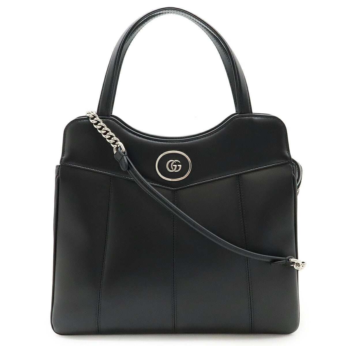 Gucci Petit 2Way Bag Leather Travel Bag