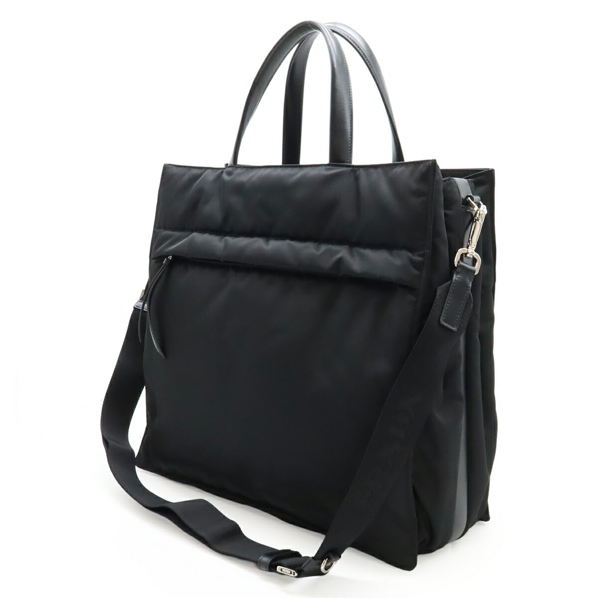 Prada Tessuto 2Way Tote Bag Vitello
