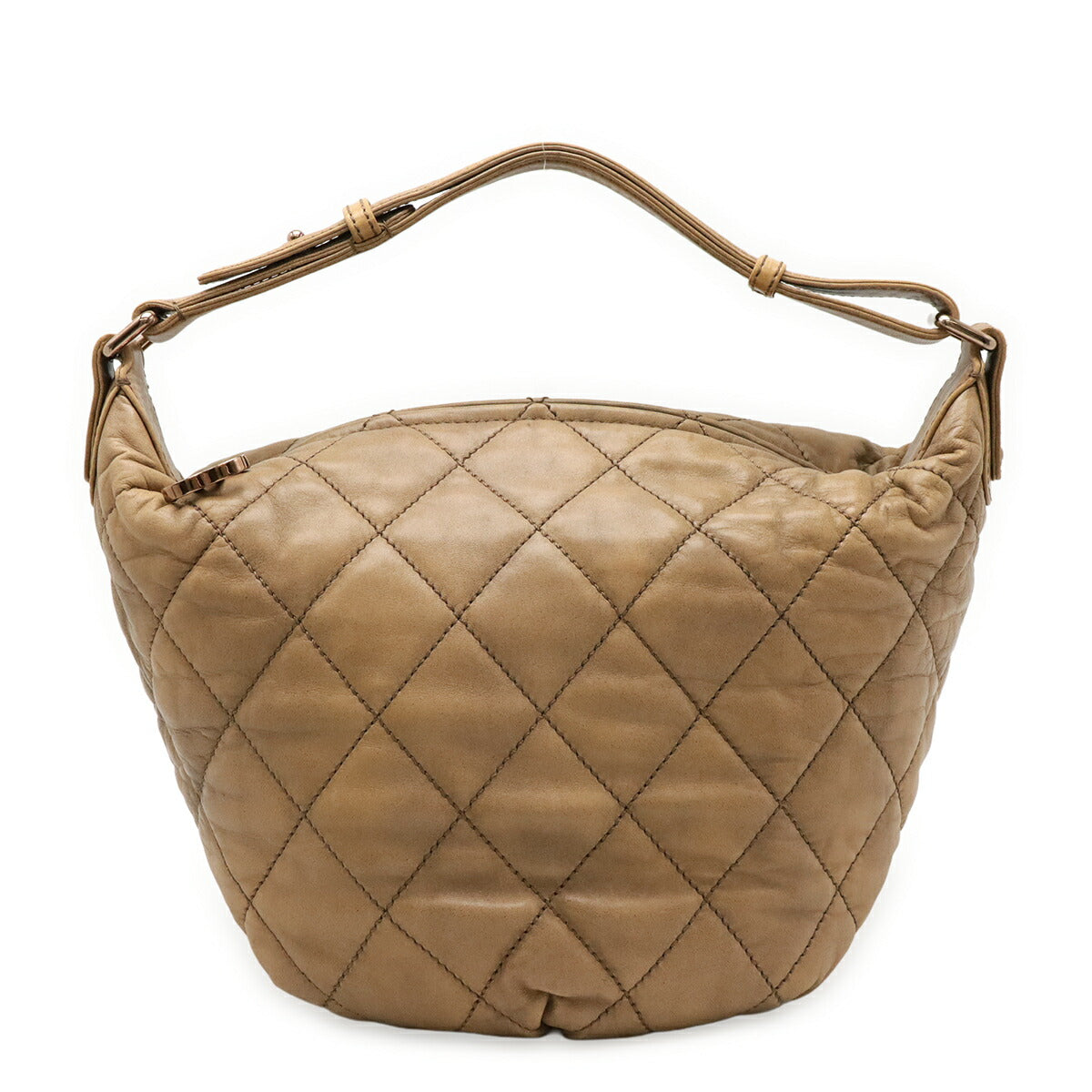 Wild Stitch Leather Shoulder Bag Refined
