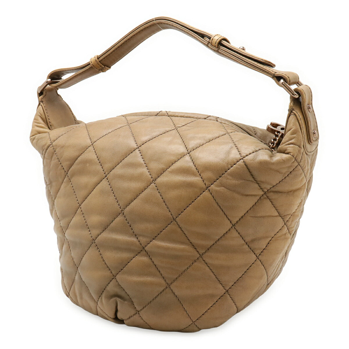 Wild Stitch Leather Shoulder Bag Refined