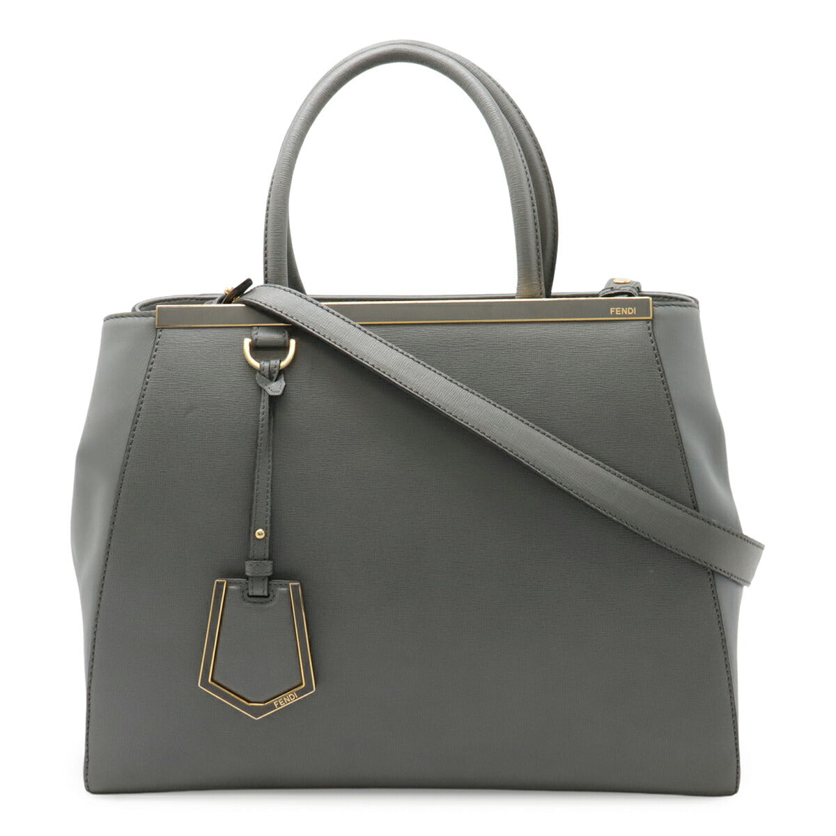 Fendi 2Jours 2Way Bag Leather Travel Bag 2Way Bag 1