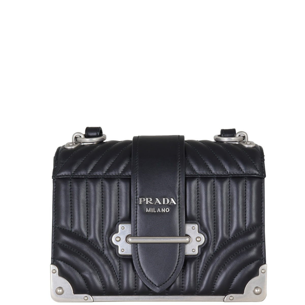 Prada Cahier Diagramme Shoulder Bag Chain