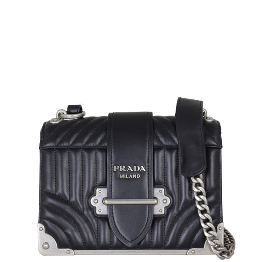 Prada Cahier Diagramme Shoulder Bag Chain