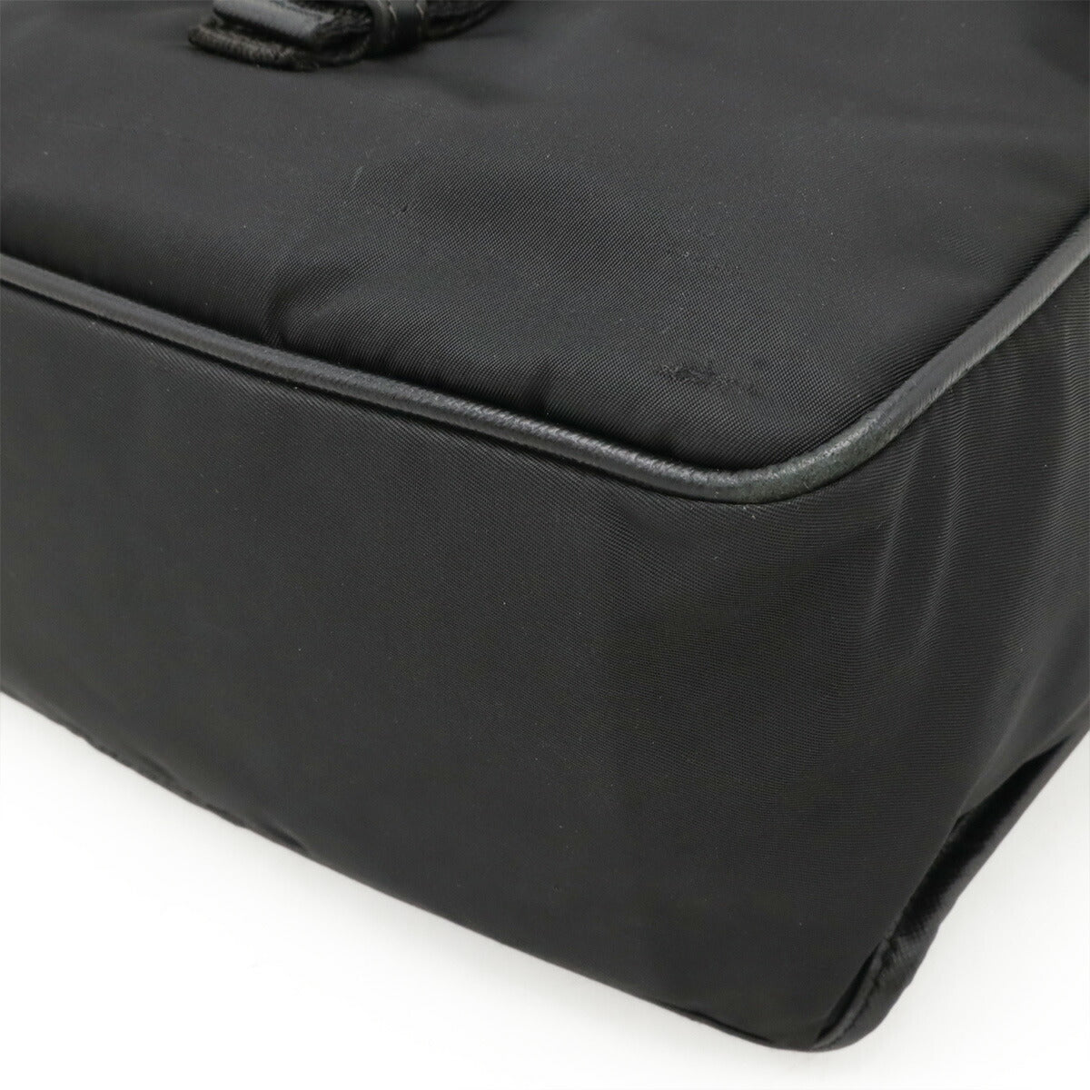 Prada Messenger Bag Leather Nylon Leather Messenger Bag