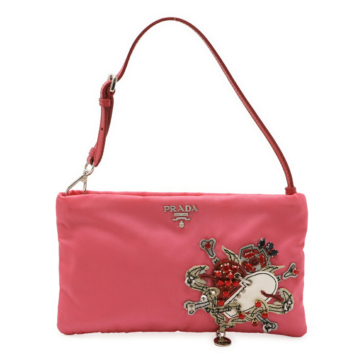 Prada Tessuto Tattoo Handbag Nylon Travel Bag