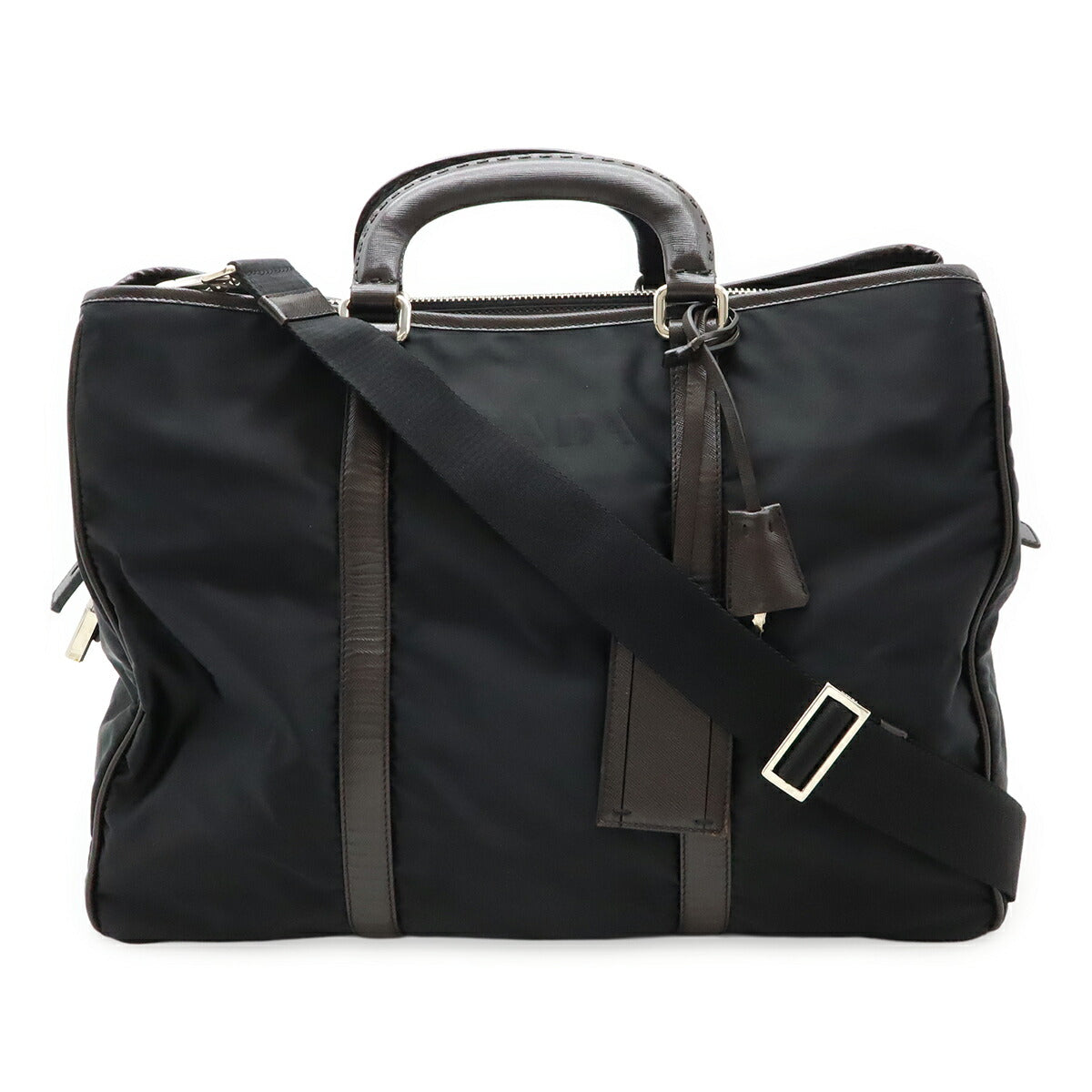 Prada 2Way Boston Bag Nylon Travel Bag