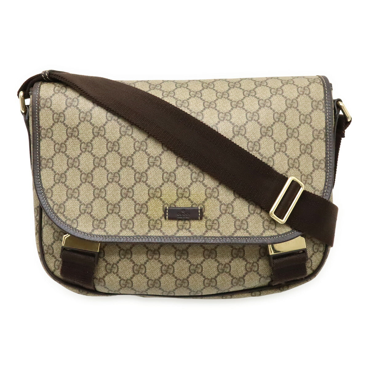 Gucci Supreme Pvc Coated Shoulder Bag Canvas