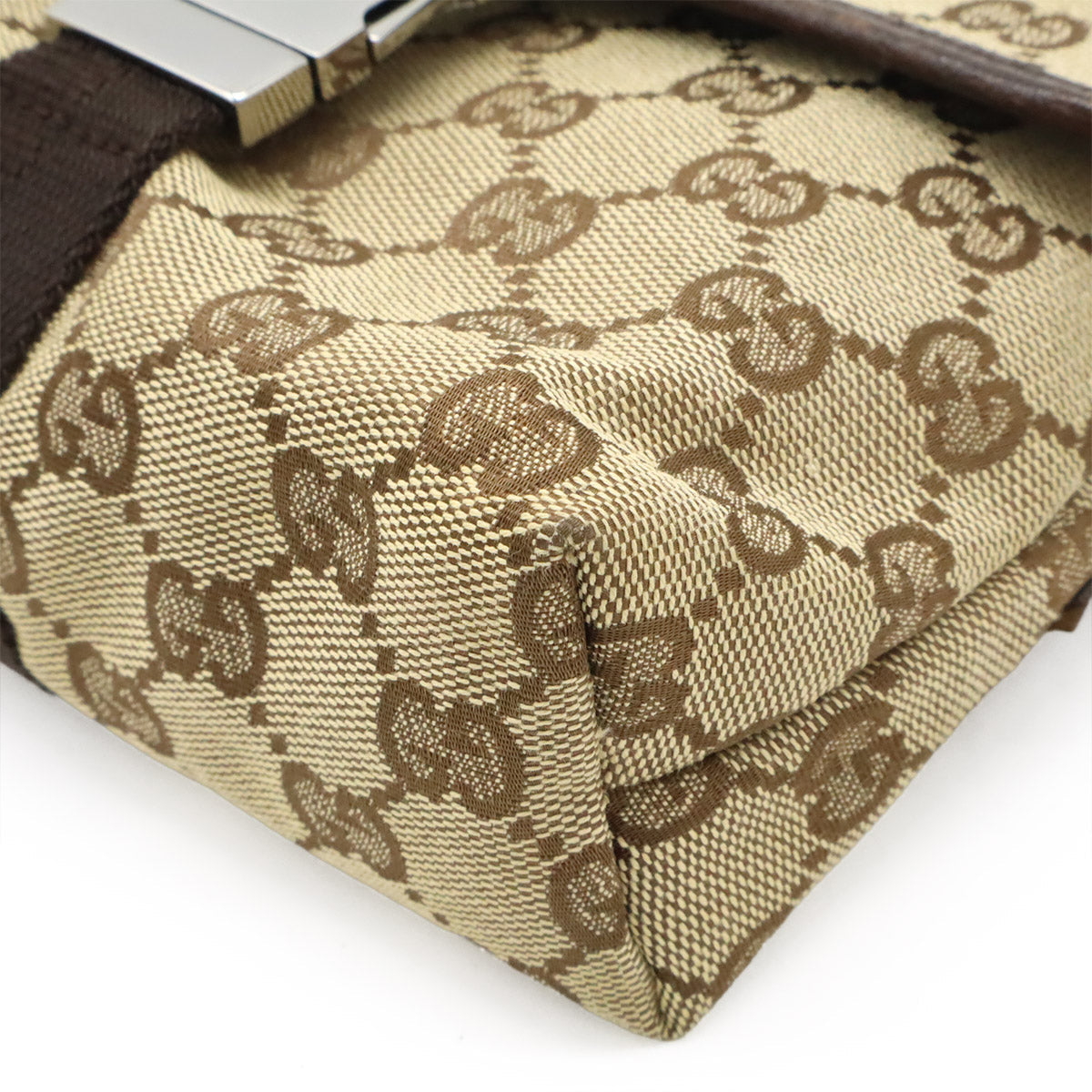 Gucci Waist Bag Leather Canvas Travel Bag Waist Bag