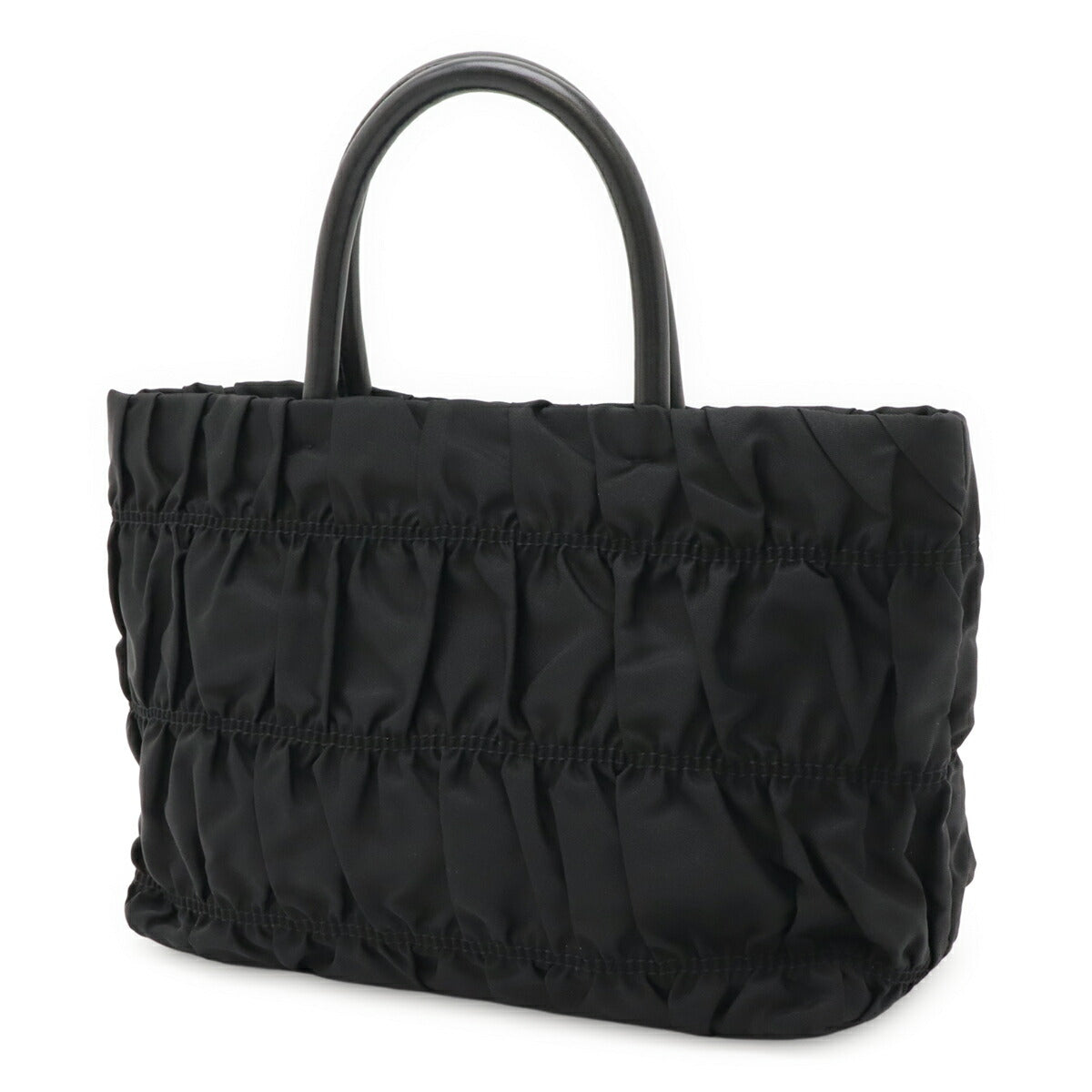Prada Prada Bn1675 Nylon Leather Handbag Travel Bag