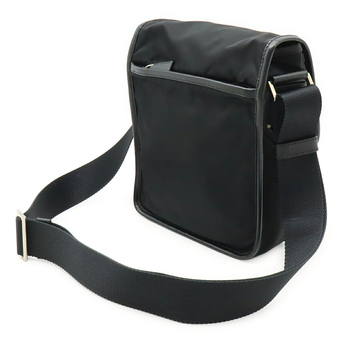 Prada Shoulder Bag Leather Nylon Shoulder Bag 10