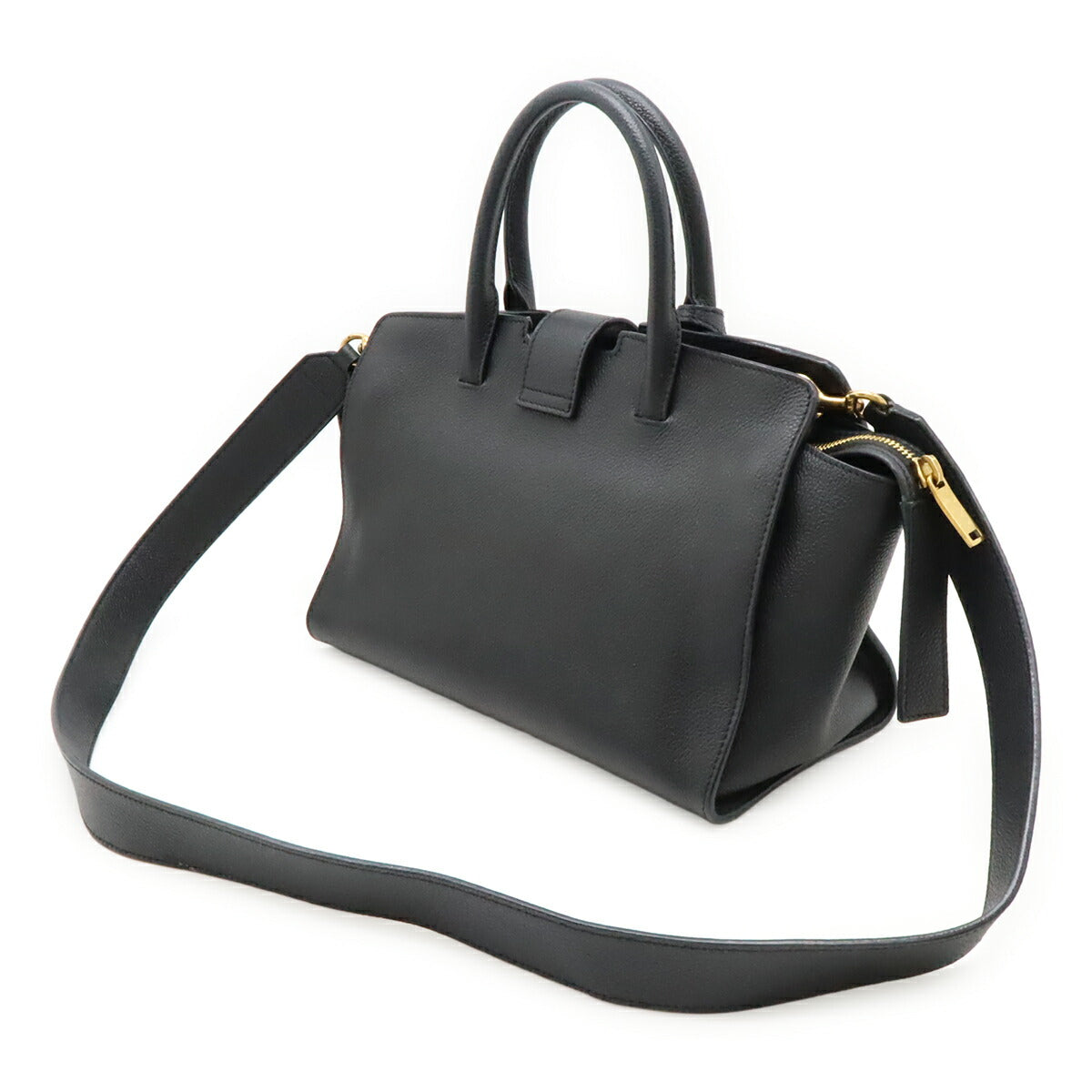 YSL Saint Laurent Paris Downtown 2Way Handbag Leather Baby Travel Bag