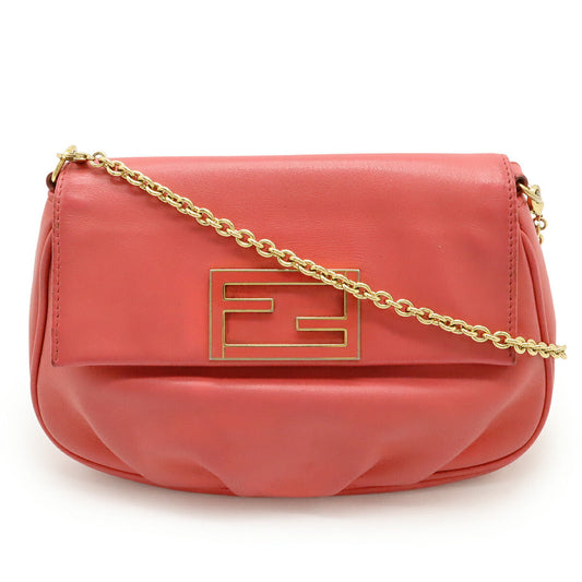 Fendi 2Way Shoulder Bag Leather