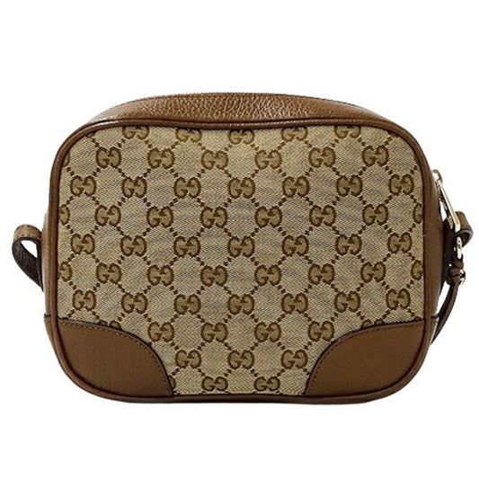 Gucci Shoulder Bag Canvas Canvas 1382