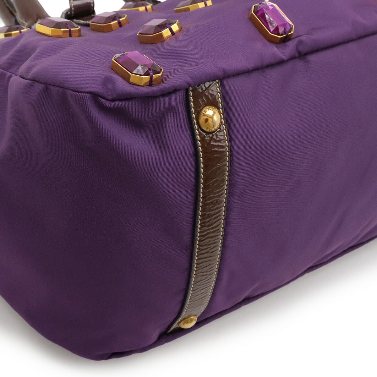 Prada Tessuto Pietre 2Way Bag Nylon Travel Bag