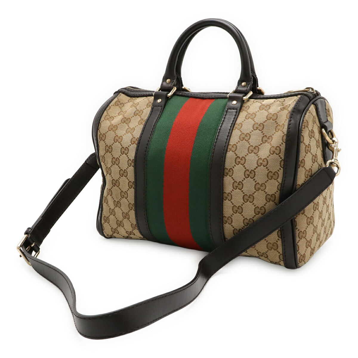 Gucci 2Way Bag Canvas Travel Bag Bag 19