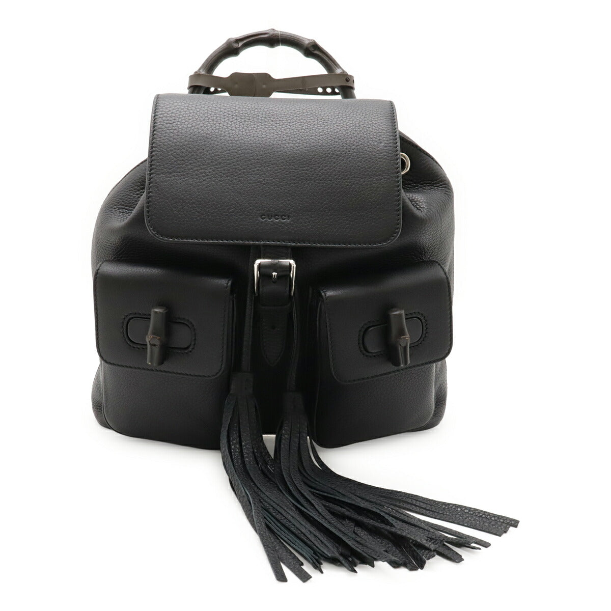 Gucci Bamboo 2Way Backpack Leather Backpack 1