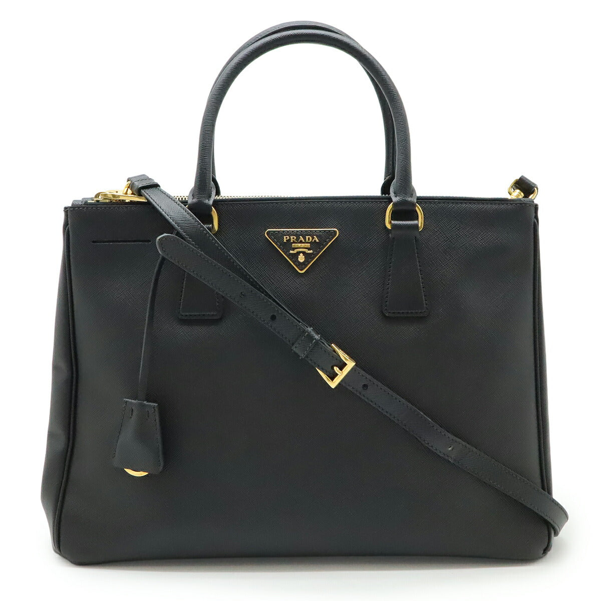 Prada Lux 2Way Bag Saffiano Travel Bag