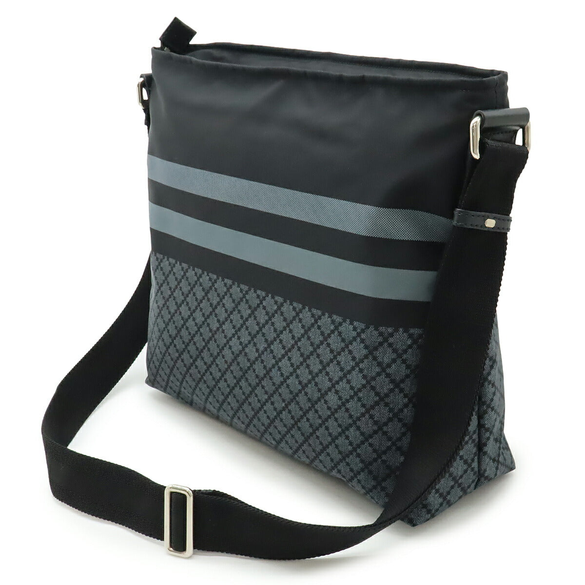 Gucci Diamante Shoulder Bag Leather Nylon