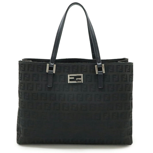 Fendi Zucchino Handbag Canvas Travel Bag