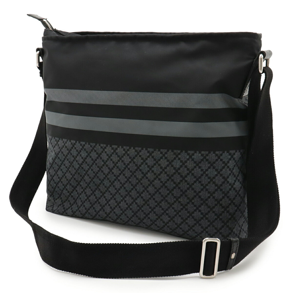 Gucci Diamante Shoulder Bag Leather Nylon Bag 1